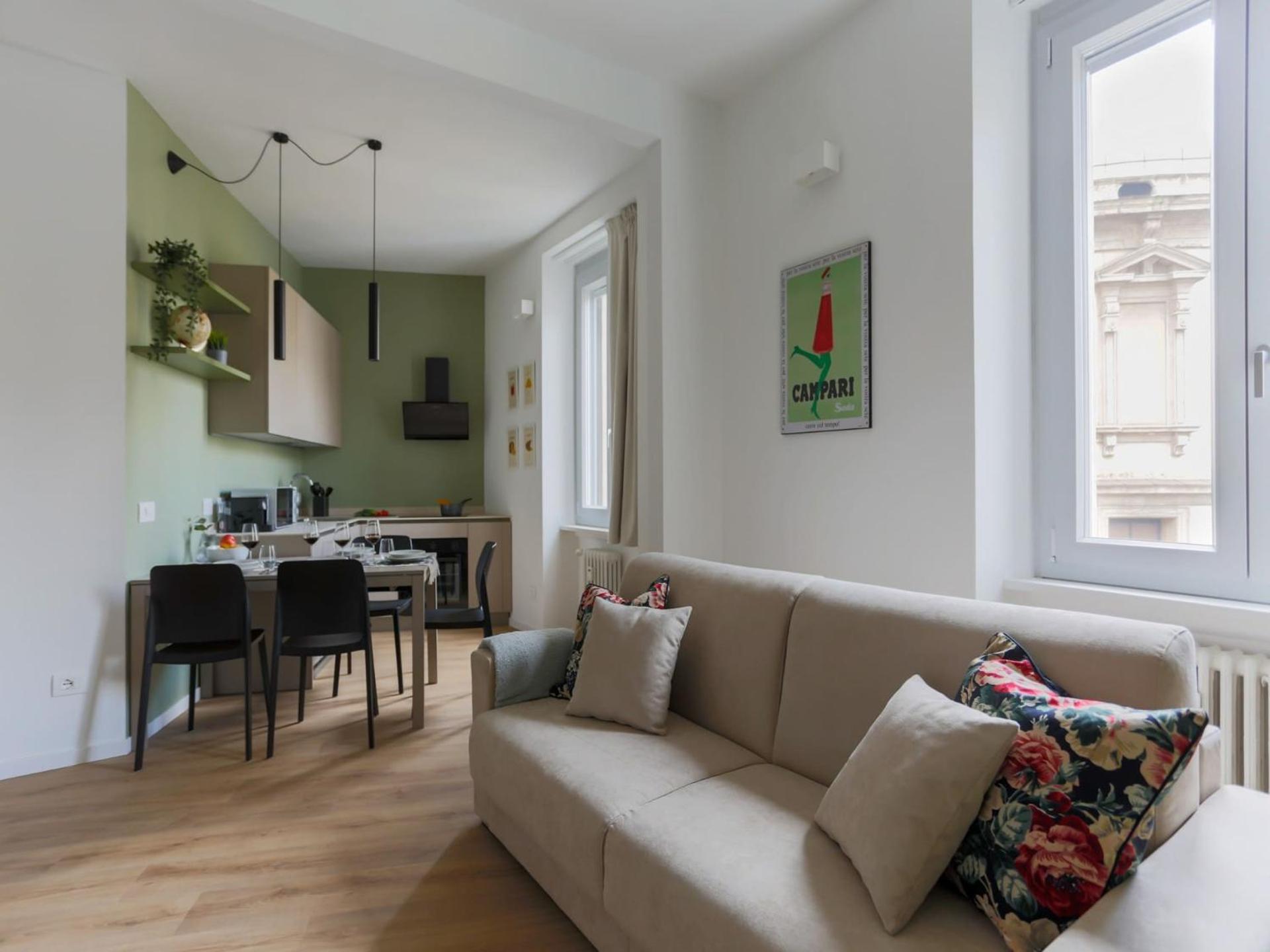 The Best Rent - Spacious And Renovated Two-Bedroom Apartment Downtown Milánó Kültér fotó